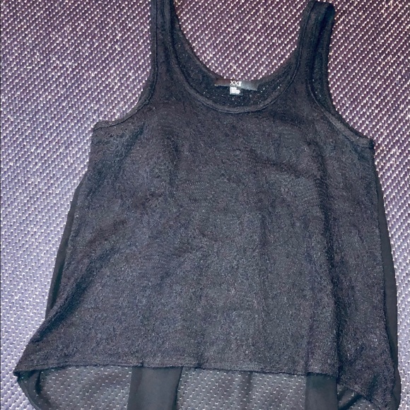 Forever 21 Tops - Sheer Rocker Tank